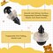 600-Piece 6mm Black Plastic Safety Eyes with Washers – Perfect for Amigurumi, Crochet Dolls, Plush Toys & DIY Crafts